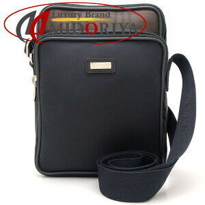 Burberry crossbody shoulder bag nylon black brown